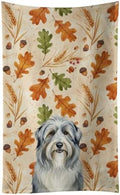 Caroline's Treasures Bearded Collie Dogs Kitchen Towel 15x25 in by CarolinesTreasures