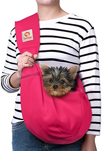 Tomkas Dog Cat Carrier Sling Classic Pocket & Classic Strap - Image 7