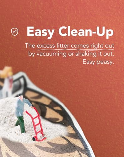 Lukamoo® Cute Cat Litter Mat, for Kitty Litter & Cat Litter Box, Independent - Image 5