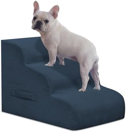 Mesa Lemon 3 Step Dog Stairs Pet Ramp by MesaLemon