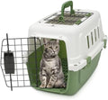 18 Inch Hard-Sided Plastic Dog Carrier 2 Door Travel Crate by Unknown