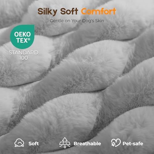 Orthopedic Dog Bed for Large Dog, Waterproof Washable Pet Bed for Crate - Image 2