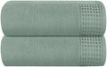 GLAMBURG 100% Cotton Oversized 2 Pack Bath Sheets 35x70, Ultra Soft Highly by GLAMBURG