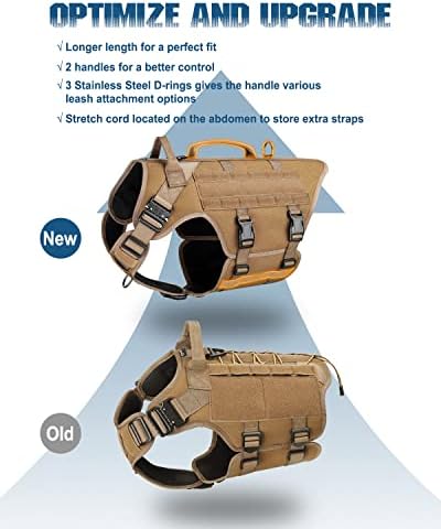 Petnanny Tactical Dog Harness Service Vest - Image 2