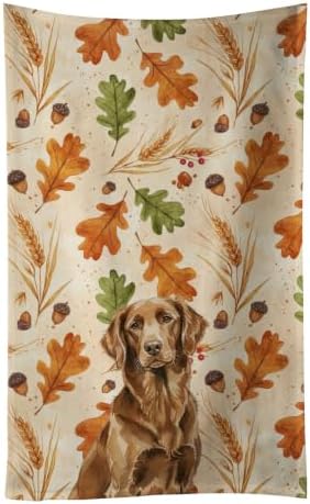 Caroline's Treasures Flat-Coated Retriever Dogs Kitchen Towel 15x25 in by CarolinesTreasures