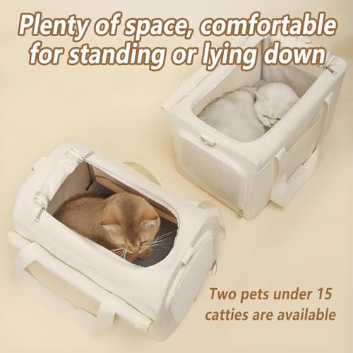 Double-Layer Rolling Pet Carrier - Image 5