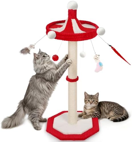 Carousel Cat Scratching Post by Casremee