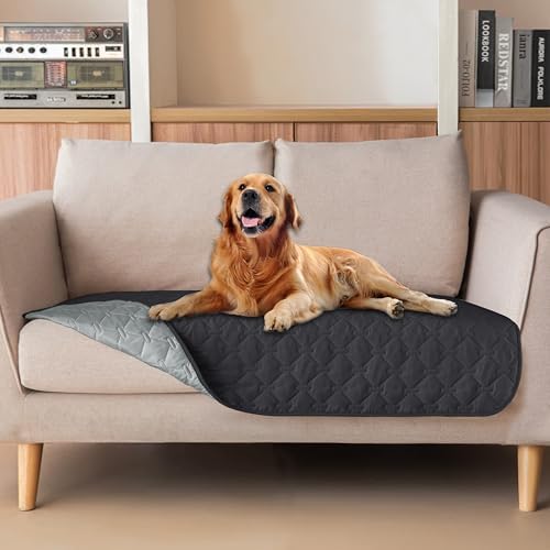 gogobunny Waterproof Loveseat Cover, Reversible Dog Cat Blanket by gogobunny