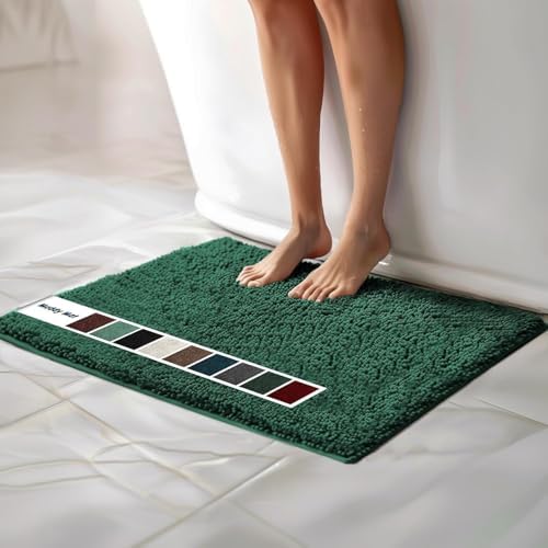 Muddy Mat® | Chenille Bathroom Rugs Quick Dry Microfiber Mats Non Slip Washable by MuddyMat%C2%AE
