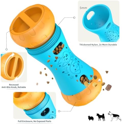 Treat Dispensing Dog Puzzle Toy, Interactive Dog Toys - Image 3