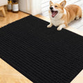 OLANLY Dog Door Mat for Muddy Paws 40x32, Ultra-Absorbent Chenille Mud Mat by OLANLY