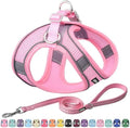 AIITLE Dog Harness and Leash Set, Step-in Puppy Pet Vest, Pure Pink S by AIITLE-FORPETSBETTERLIFE