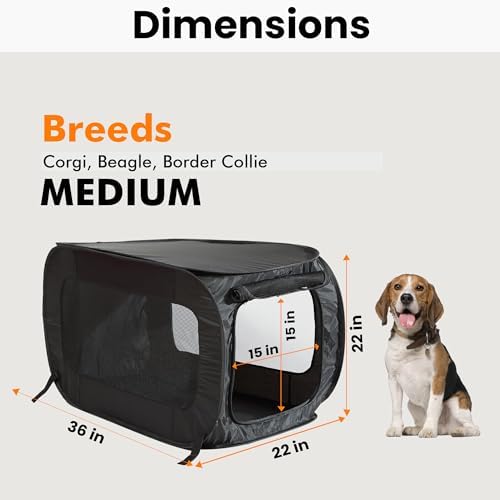 Portable Collapsible Pop Up Kennel - Image 2