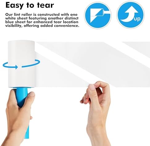 Albatross Health New England 999 Sheets Lint Rollers Refills, 9 Rollers - Image 3