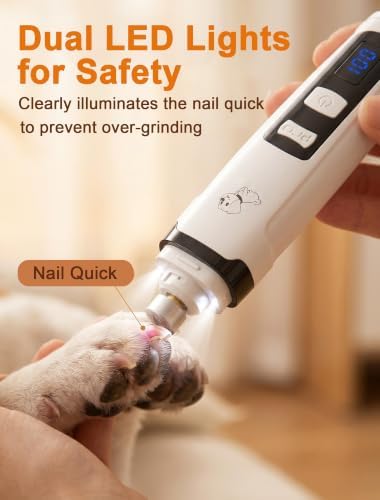 Quiet Electric Pet Nail Grinder - Image 3