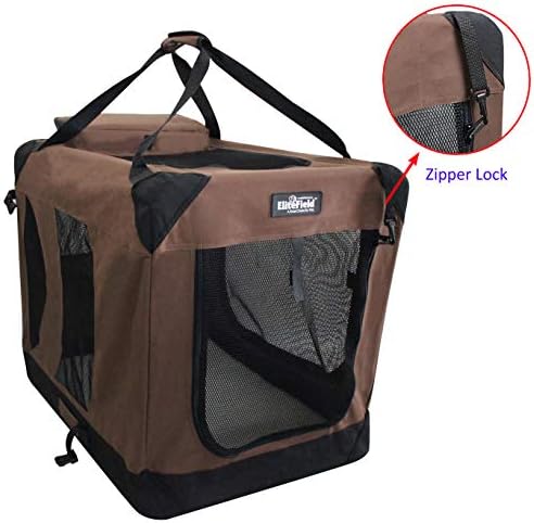 EliteField 3-Door Soft Dog Crate - Image 2
