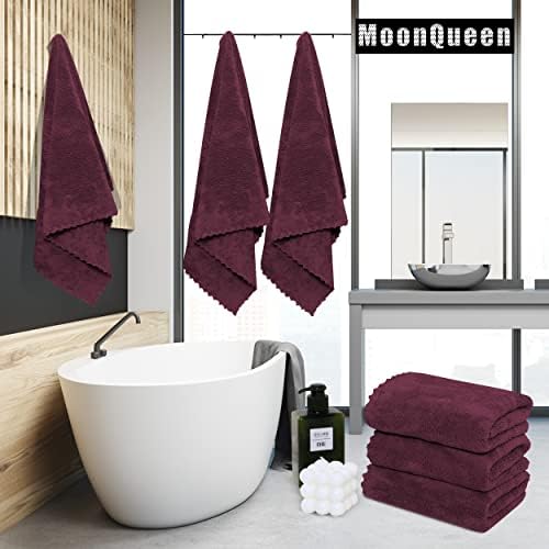 MOONQUEEN 6 Pack Premium Bath Towel Set - Image 2
