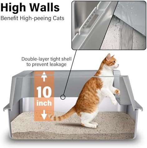 Stainless Steel Cat Litter Box - Image 3