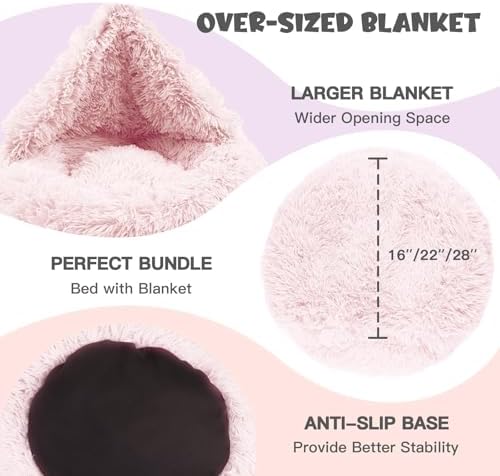 Himax 35in Covered Large Dog Bed - Image 4