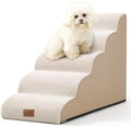 COZY KISS Dog Stairs for Small Dog 22.6" H, 5 Step Pet Ramp for Bed by COZYKISS