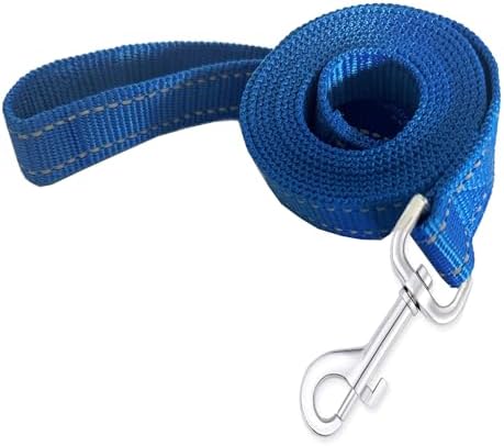 Reflective Dog Leash 7Ft /8 Feet Long, 1 Inch Wide, by TAIDA
