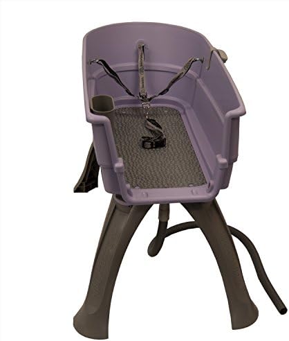 Booster Bath Elevated Pet Bathing Large Lilac Steps Combo - Image 2