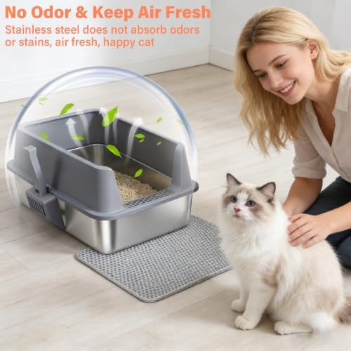 Stainless Steel Cat Litter Box - Image 7