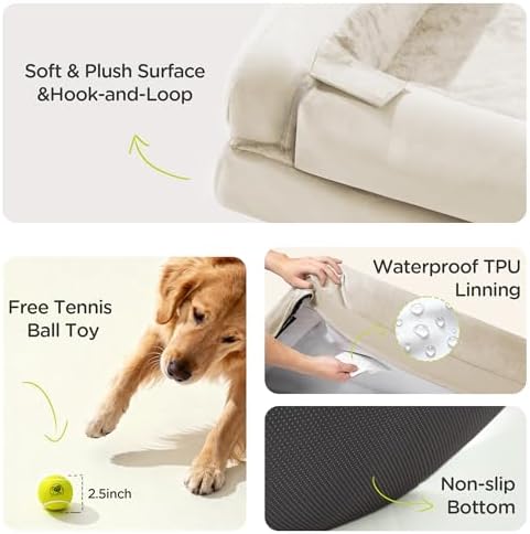 Waterproof Orthopedic Dog Bed for Medium Large Sized Dogs - Image 6