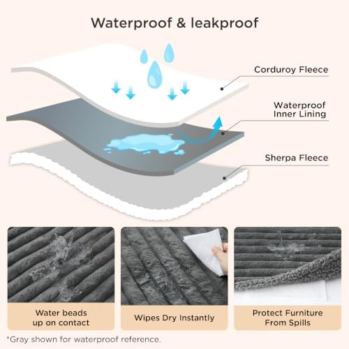 Bedsure ComfyFleece® Waterproof Blanket - Image 3