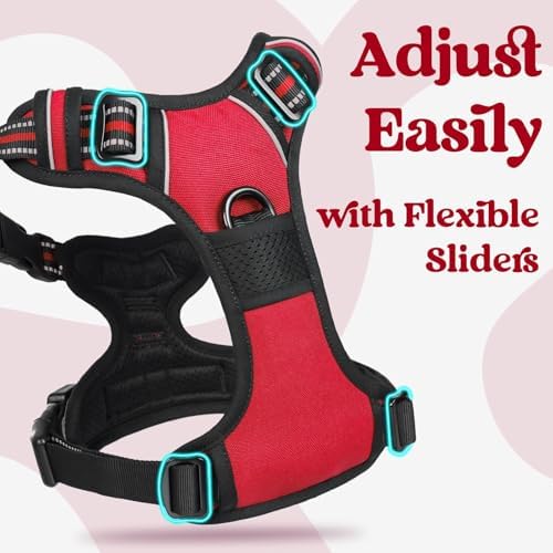 rabbitgoo Dog Harness Small Sized, Updated Easy On & Off - Image 4