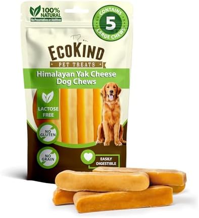 EcoKind Yak Cheese Himalayan Dog Chews, Yak Chews by EcoKindPetTreats