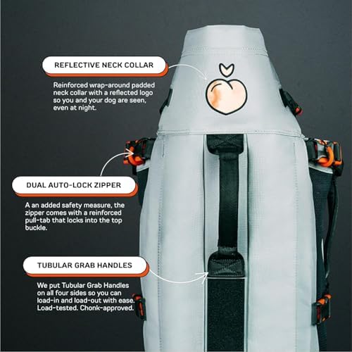Little Chonk Maxine One Dog Backpack Carrier - Image 4