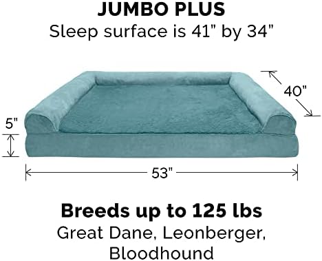 Furhaven Orthopedic Dog Bed for Large Dogs w/ Removable Bolsters & Washable - Image 2