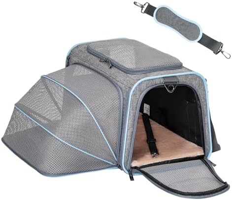 Petsfit Medium Expandable Cat Carrier by Petsfit