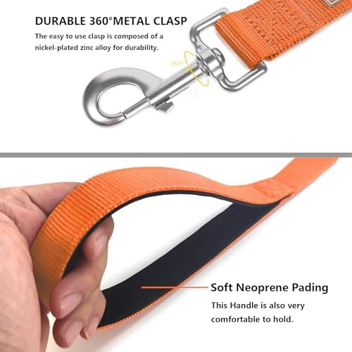 6 FT Reflective Dog Leash for Medium Dogs - Image 4