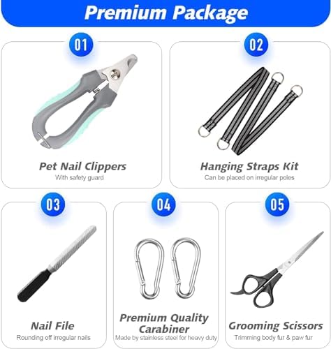 Ateson Pet Grooming Hammock, Dog Grooming Harness - Image 4