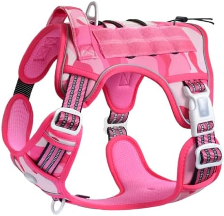 AUROTH Tactical Dog Harness Medium Sized Dog No Pull Adjustable Dog Vest by AurothPets