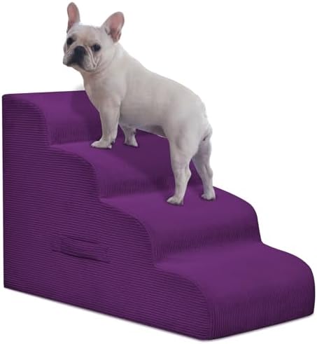Mesa Lemon 4 Step Dog Stairs Pet Ramp by MesaLemon