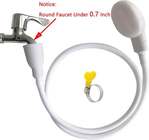 Pet Shower Attachment Kit with Handheld Sprayer – Slip-On Connector - Image 2