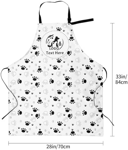Cowcute Custom Pet Grooming Apron - Image 4