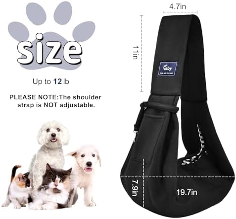 CUBY Dog and Cat Sling Carrier - Image 7