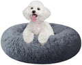 Nisrada Dog Bed for Small Medium Large Dogs, 20 inch Calming, Washable-Round by Nisrada