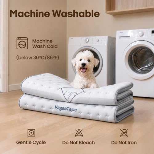 Vagascape Dog Crate Pad, Reversible Warm/Cooling Mat - Image 7
