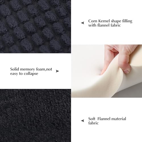BVAGSS Reversible Dog Crate Pad, Memory Foam Pet Bed Mat, Soft Warm Machine - Image 2
