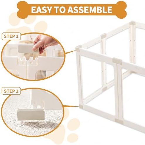 2PCS Panels Only for Zendova Acrylic Dog Playpen Indoor - Image 6