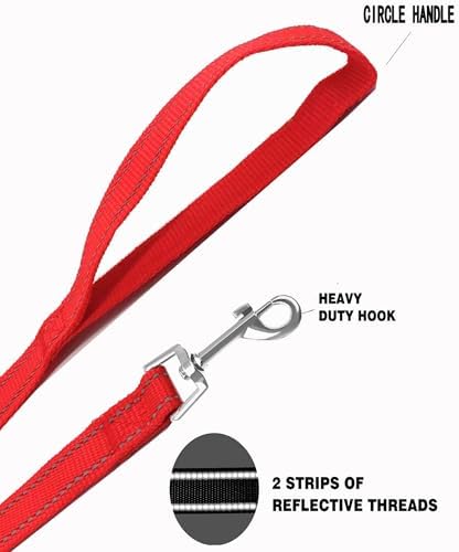 Nylon Training Dog Leash for Small Medium Dogs, 15ft 20ft 30ft 50ft 100ft - Image 5