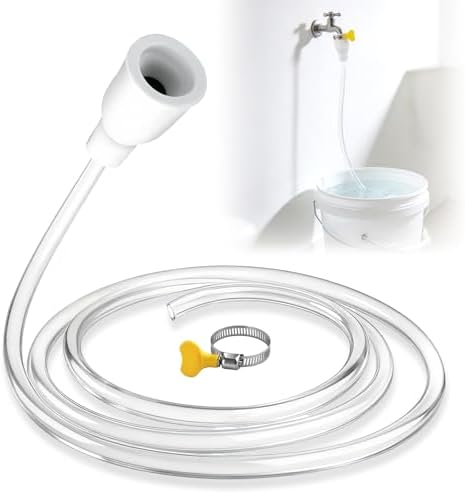 6.5ft Faucet Hose for Sink, Faucet to Garden Hose by Unknown