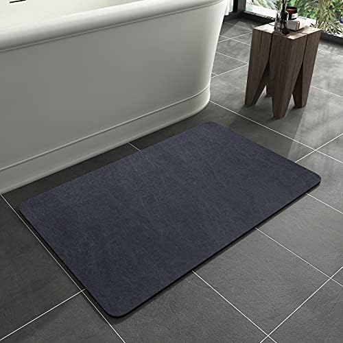 MontVoo -Bath Mat Rug-Rubber Backing Non Slip Quick Dry Absorbent Thin Bathroom by MontVoo