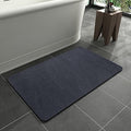 MontVoo -Bath Mat Rug-Rubber Backing Non Slip Quick Dry Absorbent Thin Bathroom by MontVoo