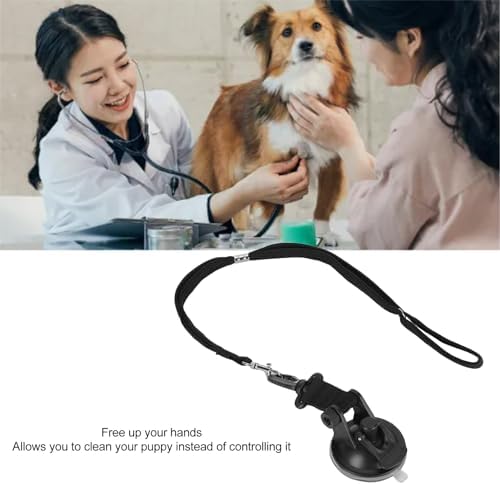 Dog Bathing Tether with Suction Cup, Adjustable Pet Bath Restraint Leash Puppy - Image 6